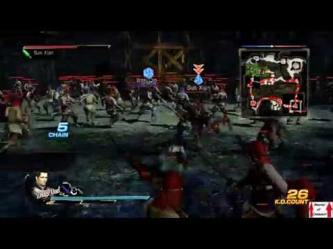Dynasty Warriors 8 Jin Campaign Walkthrough Part 5 - East Gates Battle