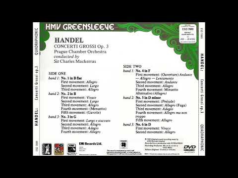 Handel - Concerti Grossi op.3.flac - SQ Quadraphonic LP 4.0 real surround
