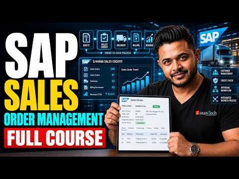 SAP Sales Order Management Full Course ZaranTech