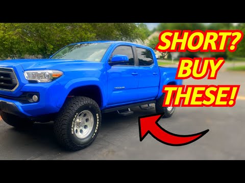 INSTALLING The BEST SIDE STEPS? Toyota Tacoma #SUNCENTAUTO