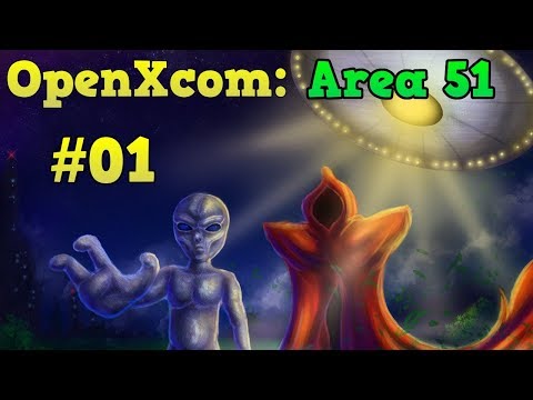 Let's play OpenXcom Area 51 [01] Desert Dunes