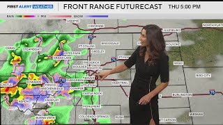 Clouds return Thursday with light showers and mountain snow