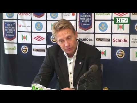 HTV: Presskonferensen efter Varbergs BoIS -- Hammarby