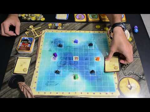 Sea of Plunder Tutorial (including setup and 2 player Variant) 2018