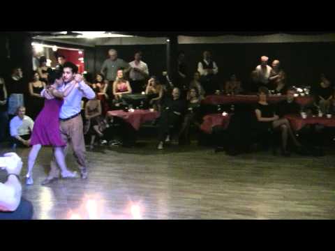  Felipe Zarzar  and  Mamié Sancy  are  dancing  to  the  tango  "  Gloria  "