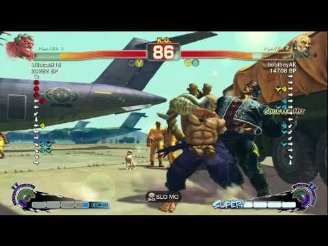 Wildcat815 [Hakan] vs boblboyAK [Gouken] SSF4 Japanese Online Ranked Matches - TRUE-HD