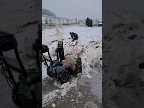 EGO 56V AKKU Schneefräse SNOW Blower - matsch schnee - Teil 1 Muehleisen Motorgeräte - SNT2400E