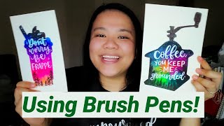 Painting Starry Night Skies with Tombow Dual Brush Pens 🌌