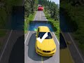 Small To Giant Cars Vs Massive Water Pit 5 Carsvswaterpit Doubleflatbedtrailertruckvsspeedbumps