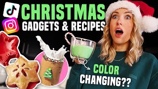 I Tried Every VIRAL CHRISTMAS RECIPE I Found off TIK TOK & INSTAGRAM