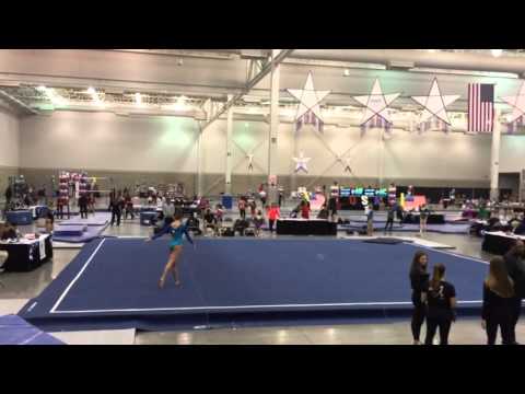 Samantha Betz '17- 2016 Level 10 Regional Championships Floor- 9.4