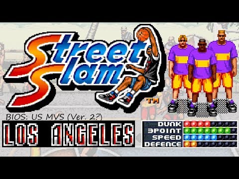 [ARCADE] Street Hoop / STREET SLAM / Dunk Dream (1994) Los Angeles 1cc