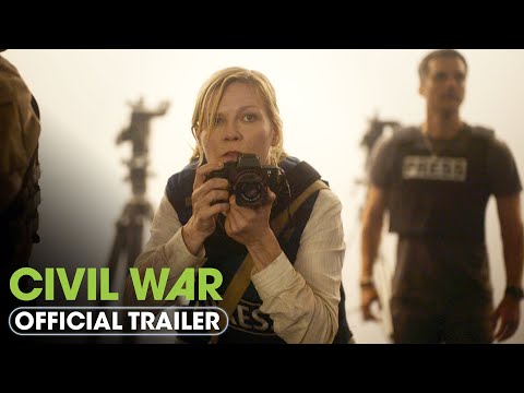 Civil War (2024) Official Trailer - Kirsten Dunst, Cailee Spaeny