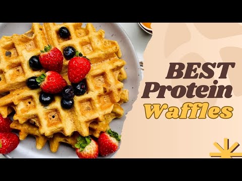 High-Protein Waffles: Fluffy, Crispy, and Completely Refined Sugar-Free