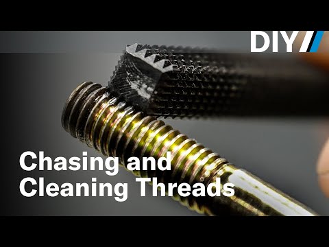 Why it's important to chase and clean your threads | DIY