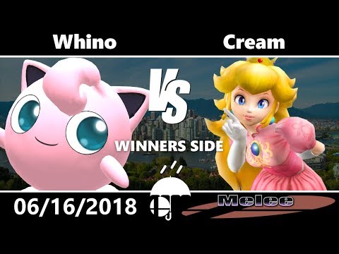 Rain City 2 Melee: Pools - Whino (Jigglypuff) vs Cream (Peach)