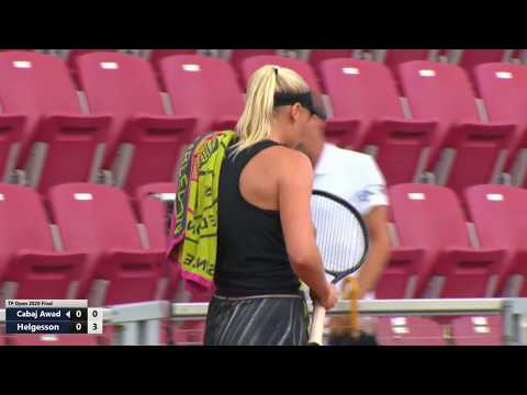 Final, TP Open (Båstad Edition) - Jacqueline Cabaj Awad vs Molly Helgesson