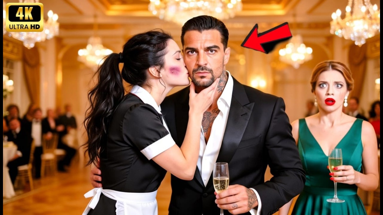 She Risks It All To Kiss The Mafia Boss Before His Fiancée — Saving Him From Betrayal #darkromance