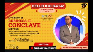 YouTube thumbnail for Hello Kolkata! | Ep. 70 - ft. Amit Srivastava, Director - GCC/GBS, BT Group