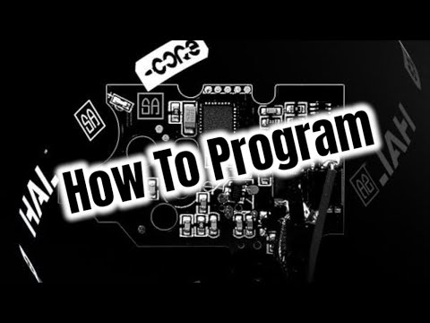 How to program the Specna Arms HAL ETU