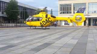 preview picture of video 'Helikopter start in Hoyerswerda'