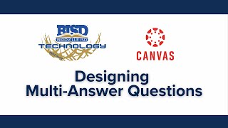 Creating Multi-Answer Questions in Canvas New Quizzes