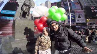 preview picture of video 'The 32 Balloon Journey - #NewYorkLovesKuwait'