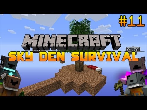 Taz - Minecraft Sky Den Survival #11 | Showing Off My Potion Making Skills