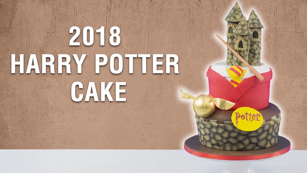 MAGICAL Harry Potter Cake Tutorial