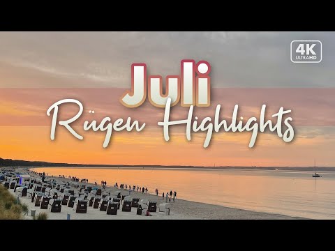 Juli 2022 auf Rügen - die Highlights (4K Walk)