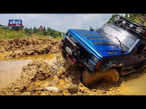 M2 Sentul Adventure | RC Car 1/10 Group Mud Crawling 2 | RC4WD FJ40 CRUISER, D90, SCX10 II RUBICON