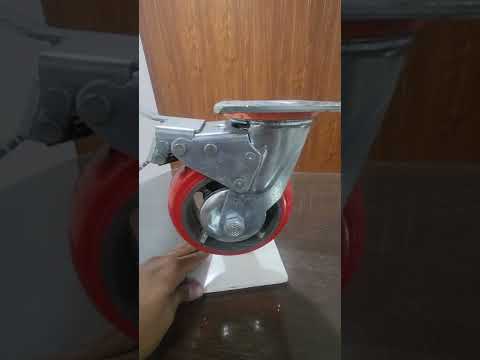 Cast Metal Polyurethane Caster Wheel