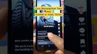 Download lagu How to Display Text or Subtitles in TikTok Videos #easier #tiktoksubtitles #tiktokvideotexts mp3