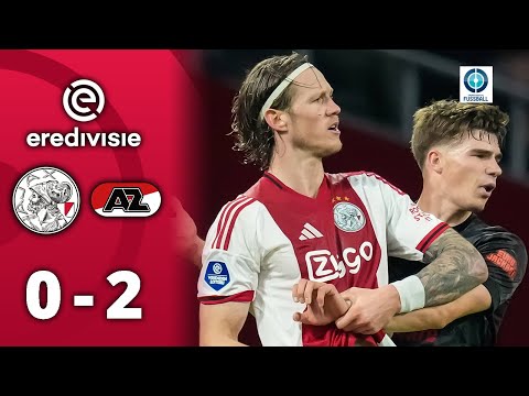 Weghorst's elbow strike! Ajax loses again against their arch-rivals | Ajax Amsterdam - AZ Alkmaar