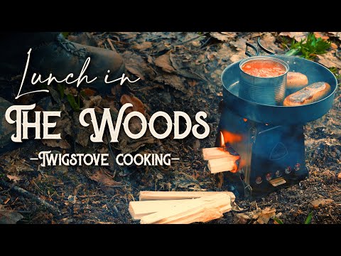Outdoor Cooking in the Woods - Finally using my Robens Twig Stove