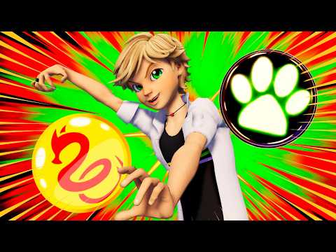 [Miraculous Ladybug]🐲🐱 Adrien : Dragon x Cat FUSION (Unify) transformation