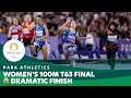 Dramatic Finish In The Women S 100m T63 Event Para Athletics Paris 2024 Paralympics