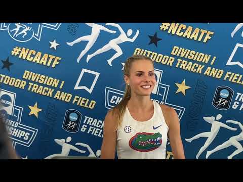 Florida's Parker Valby After Breaking Her NCAA 5000m Record In 14:52.18, Wins Her 6th NCAA Title
