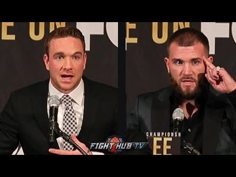 THE FULL CALEB PLANT AND MIKE LEE LA PRESS CONFERENCE