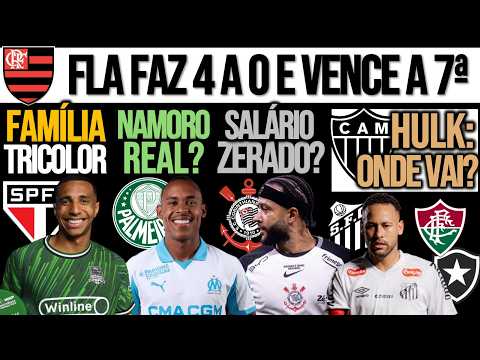 MEMPHIS SÓ DE GRAÇA| IGOR PAIXÃO NO VERDÃO? VICTOR SÁ NO SP? FLA VOANDO| HULK VAI PRA ONDE? CRU, NEY