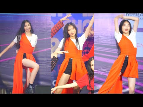 190707  IZ*WONCHU cover IZ*ONE (Blue as Wonyoung) - Violeta @ The Market Cover Dance