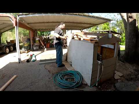 X3WD - Small shed roof replacement