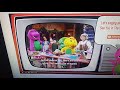 Barney Dino Dancin Tunes 1998 VHS 1999 Reprint Version