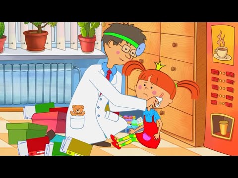 Die etwas trotzige Prinzessin. Folge 13 - Man braucht keine Ärzte! Kinder Zeichentrick Film