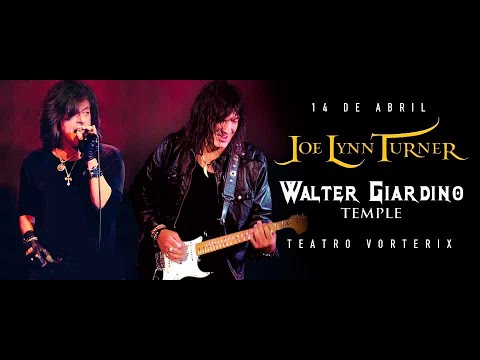 Walter Giardino Temple & Joe Lynn Turner - Teatro VORTERIX 2012 - SHOW COMPLETO