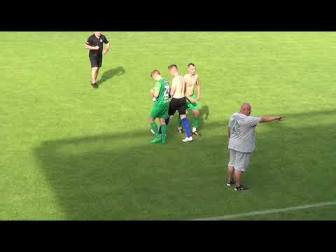 Bramka z meczu Victoria Września - Piast Grodziec ( świętowanie awansu)