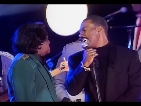 1991 Eddie Murphy & James Brown On Stage (richard pryor tribute)