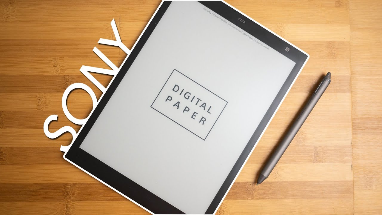 Sony unveils new Digital Paper office-based tablet