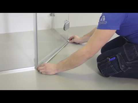 NIDA shower enclosure assembly guide