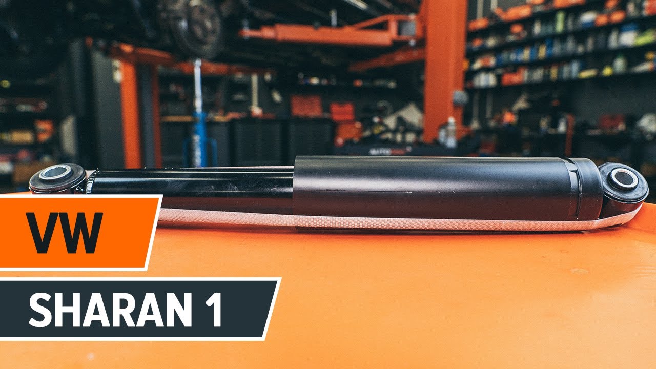 Comment changer : amortisseur arrière sur VW Sharan 1 - Guide de remplacement
